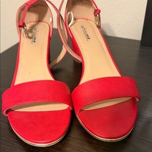 WHIT Bold Red Women's Sandals